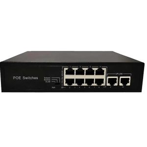Ods 8port Poe 96W 2-uplink 10/100 Yönetilemez Switch
