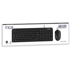 Inca Imk-375t Usb Q Trk Optic Mouse Siyah Standart Klavye -