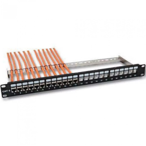 Ods 1u 24port Cat6 Utp Modüler Boş Patch Panel Ods-pmdlr