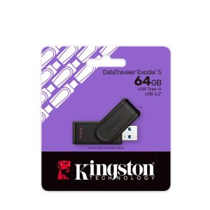 Kingston 128GB Usb 3.2 Usb Bellek Datatraveler Exodia S
