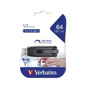 Verbatim 64GB Usb 3.2 Store'n Go 49174 Siyah Taşınabilir