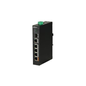 Dahua 4port Poe 60W 1-sfp 10/100 Yönetilemez Endüstriyel