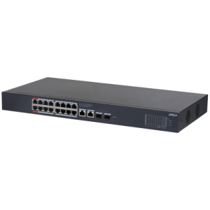 Dahua 16port Poe 240W 2-sfp 2-uplink Gigabit Cloud