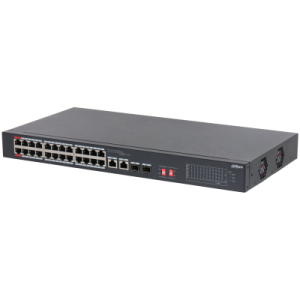 Dahua 24port Poe 240W 2-sfp 2-uplink 10/100 Yönetilemez
