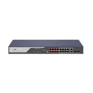 Hikvision 16port Poe 225W 2-sfp 2-uplink 10/100 Yönetilemez