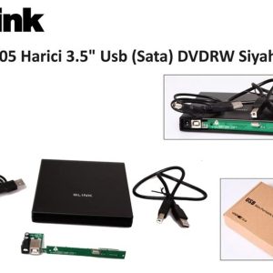 S-link 2.5" Usb 2.0 S105 Sata Alüminyum Slim Dvd Yazıcı