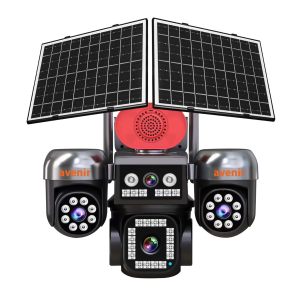Avenir 12mp Av-s446 4 Kameralı 3ptz 4g Solar Kamera