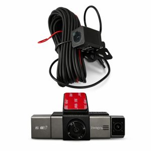 Twogo Go-i̇x13 3.2" Ekran Üç Kameralı Araç İçi Kamera