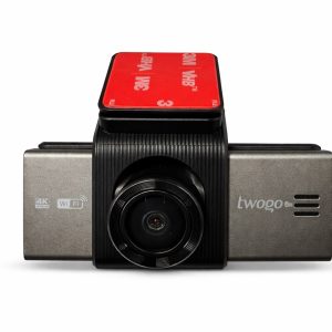 Twogo Go-i̇x6 3.2" Ekran Çift Kameralı Araç İçi Kamera