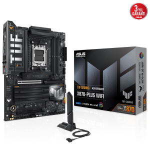 Asus Tuf Gaming X870-plus Wifi-7 Ddr5 Hdmi Dp Pcie 5.0 Am5
