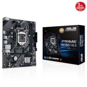 Asus Prime H510m-f R3.0 Csm Ddr4 Hdmi Pcie 3.0 1200p V2