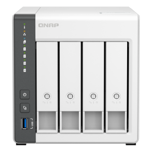 Qnap 4diskli Arm Qc-4GB Ram-2.5gbe Nas Server Ts-433-4g