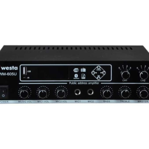 Westa Wm-605u 100W 2-bölgeli Mikser Amfi