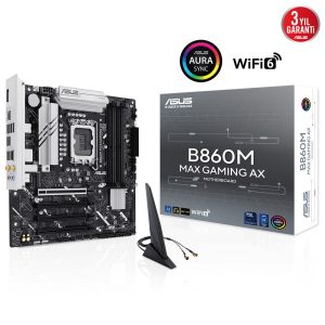 Asus B860m Max Gaming Ax Wifi6 Ddr5 Hdmi-dp Typec Pcie 5.0