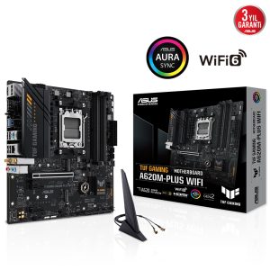 Asus Tuf Gaming A620am-plus Wifi Ddr5 Hdmi Dp Pcie 16x V4.0