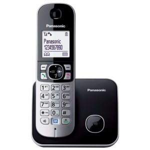 Panasonic Kx-tg6811 Kablosuz Lcd Ekranlı Telefon Siyah
