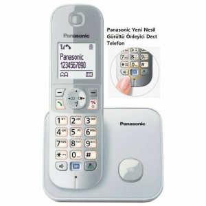 Panasonic Kx-tg6811 Kablosuz Lcd Ekranlı Telefon Beyaz