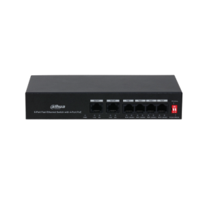 Dahua 6port 36W 4port Poe Pfs3006-4et-36 10/100 2x-uplink