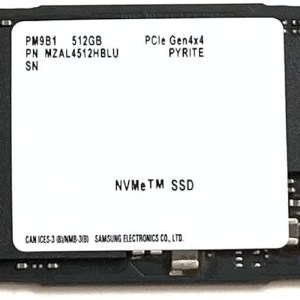 Samsung 512GB Pm9b1 Mzvl4512hblu 3500-2500mb/s 2242 M2 Nvme