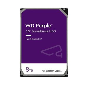 Wd 3.5" 8TB Purple Wd85purz 5640 Rpm 256mb Sata-3 Güvenlik