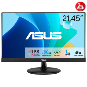 Asus 21.5" Ips Vp229hf 1ms 100hz Hdmi Ev Ofis Tipi Monitör