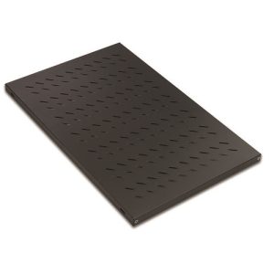 Ager Dikili Tip 19" 1u D1000mm Için Sabit Siyah Raf Modülü