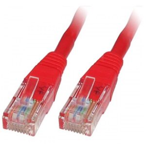 Ods 1metre Cat6 Utp Lszh Saf Bakır Kırmızı Patch Kablo