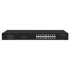Ods 16port Poe 200W 2-sfp Gigabit Yönetilemez Switch