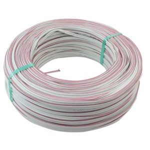 Martel 100metre Eko 2x0.75 Yassı Hoparlör Kablosu Şeffaf