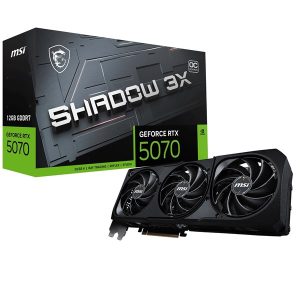 Msi Rtx5070 12GB Shadow 3x Oc 12g Gddr7 192bit Hdmi Dp Pcie