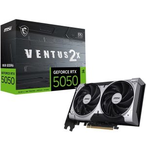 Msi Rtx5050 8GB Ventus 2x Oc 8g Gddr6 128bit Hdmi Dp Pcie