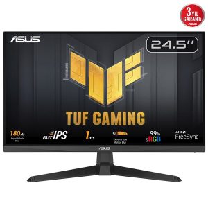 Asus 24.5" Ips Tuf Gaming Vg259q3a 1ms 180hz Hdmi Gaming