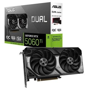 Asus 16GB Dual Rtx5060ti-o16g Gddr7 128bit Hdmi Dp Pcie 5.0