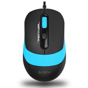A4 Tech Fm10 Usb 1600dpi Optic Siyah/mavi Mouse