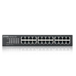 Zyxel 24port Gigabit Yönetilemez Switch Gs1100-24e V3