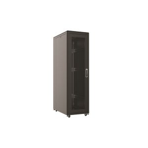 Ager 26u + 2li Fan 800x1000mm Dikili Tip Siyah Kabinet Vega