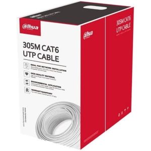 Dahua 305metre Cat6 Utp 24awg Beyaz Saf Bakır Kablo Halojen