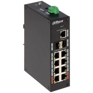 Dahua 8port Poe 130W Gigabit Yönetilemez Endüstriyel Switch
