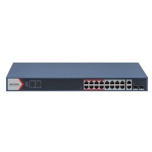 Hikvision 16port Poe 230W 2-sfp 10/100 Yönetilebilir Switch