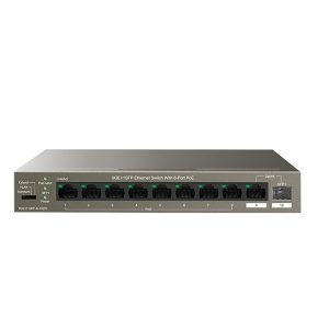 Tenda 8port Poe 102W 1-sfp Gigabit Yönetilemez Switch