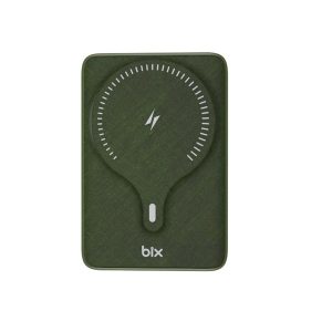 Bix 10000mah Bxpb105-gre 22.5W-15W Kablosuz Powerbank Yeşil