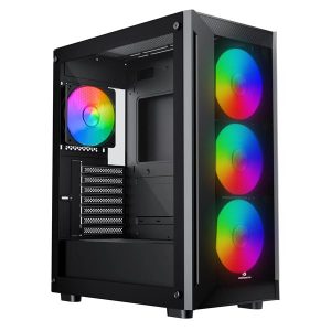 Gamebooster 650W 80+ White Raider E651b Gaming Mid-tower Pc