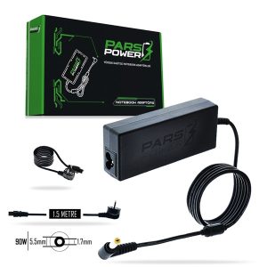 Pars Power Prs-004 90W 19v 4.74a- 5.5*1.7mm Siyah Notebook